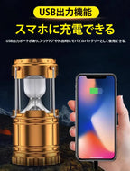 【電気代0円/震災対策】工業級の明るさで家族を守る、スマホ充電対応3wayプロ仕様ランタン