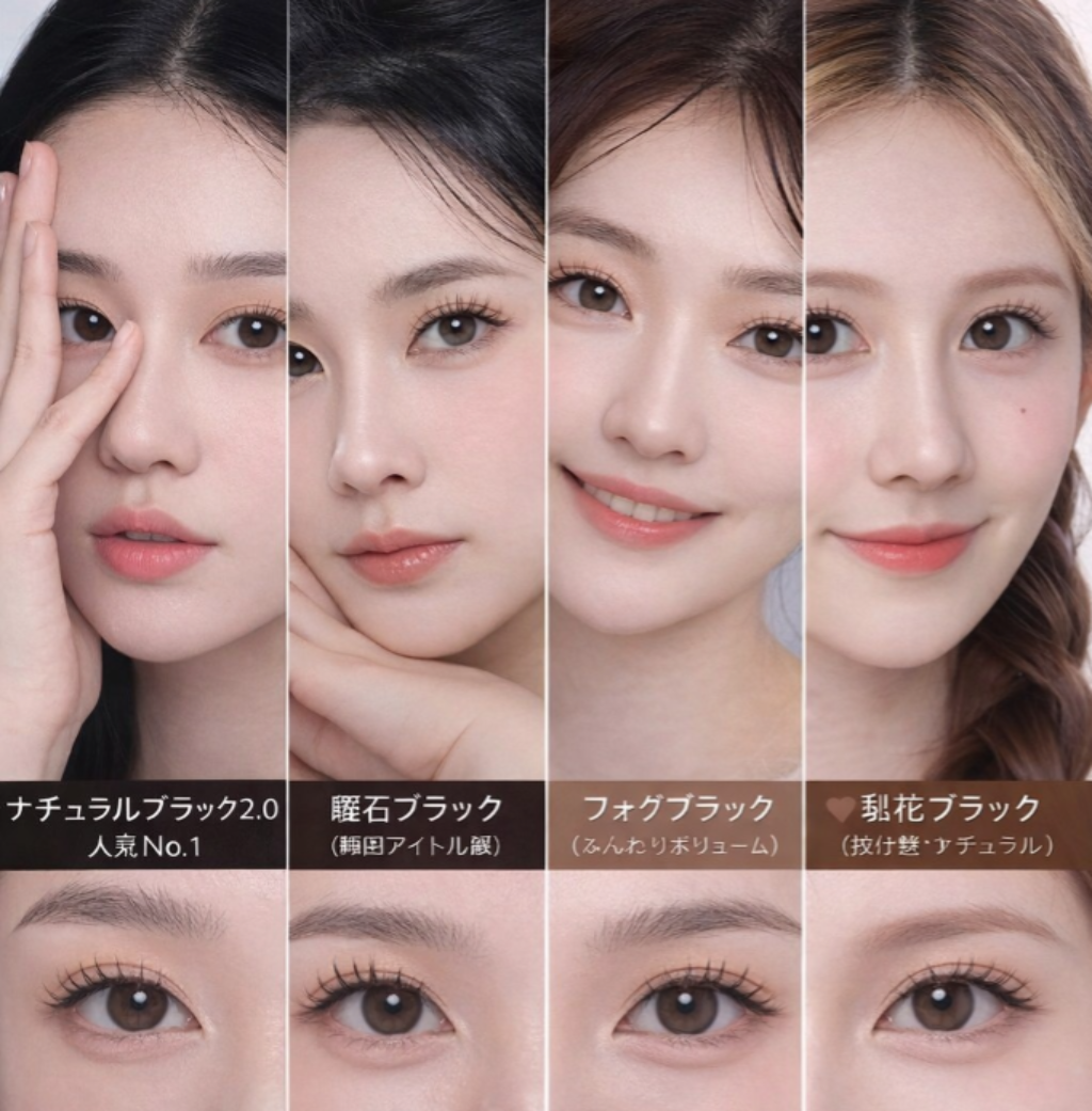 マグネットまつ毛｜3秒で完成ナチュラルアイ・簡単装着＆繰り返し使用可能